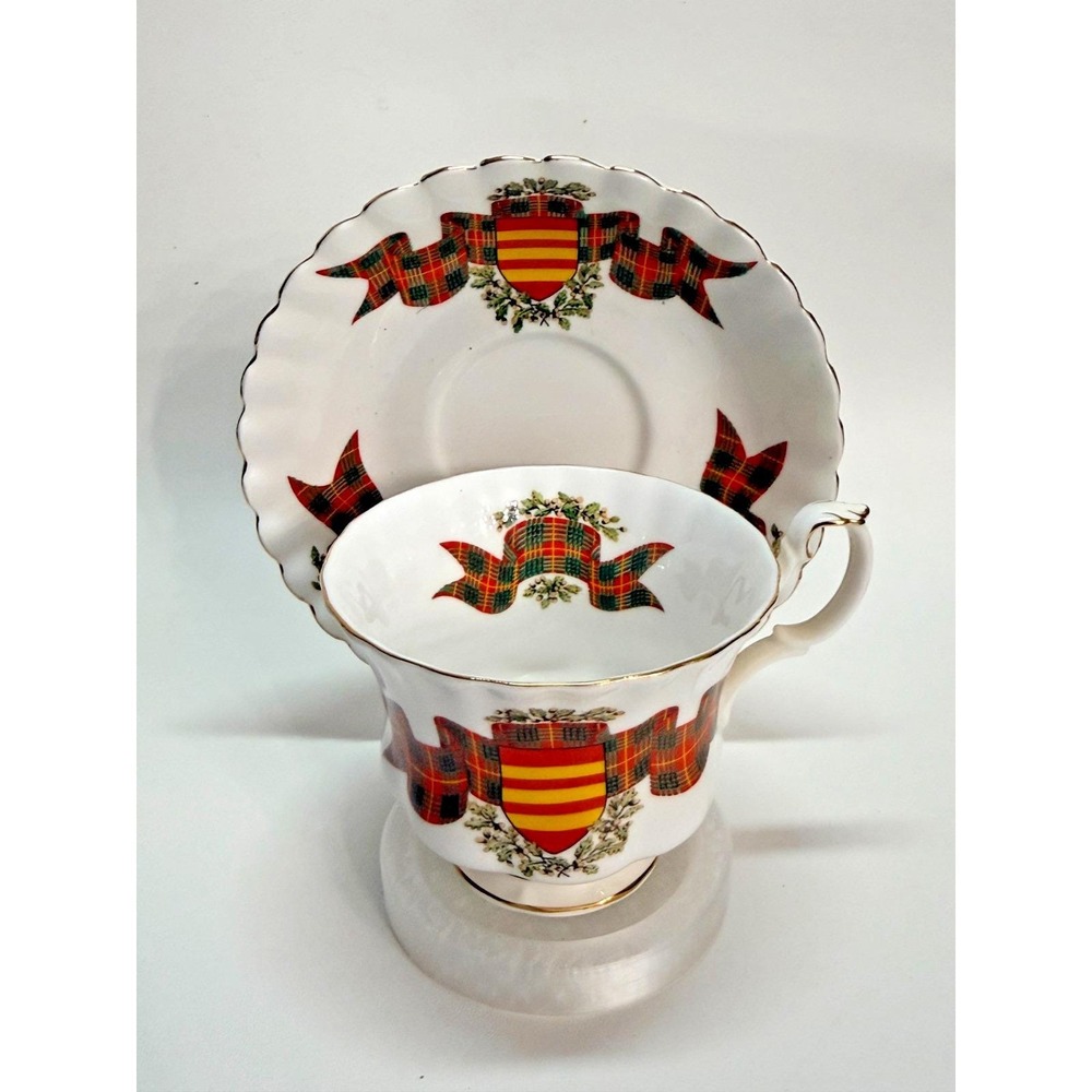 Royal Albert Scottish Tartan Series Cameron England Cup and Saucer